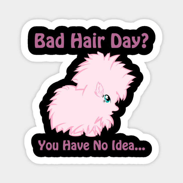 Bad Hair Day Sticker by SierraSparx